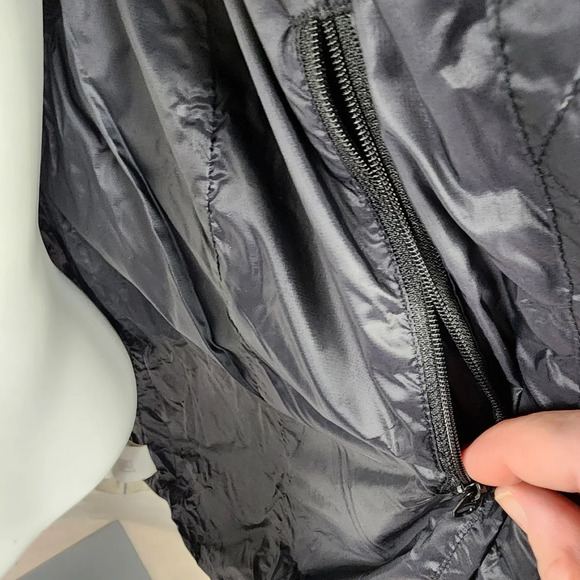 FIg Packable Duck Down Puffer Coat Jacket Outdoor Winter Black Size XL - Picture 12 of 14